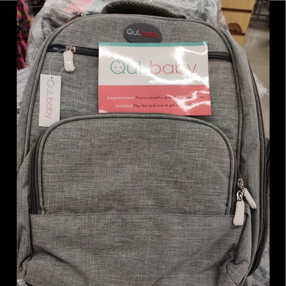 Grey Diaper Bag - Picture 1 of 4